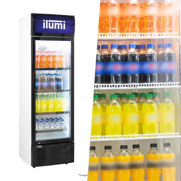Visicooler Exhibidora Ilumi de 320 Litros con Iluminación LED de Bajo Consumo y Puerta de Vidrio - Imagen 3