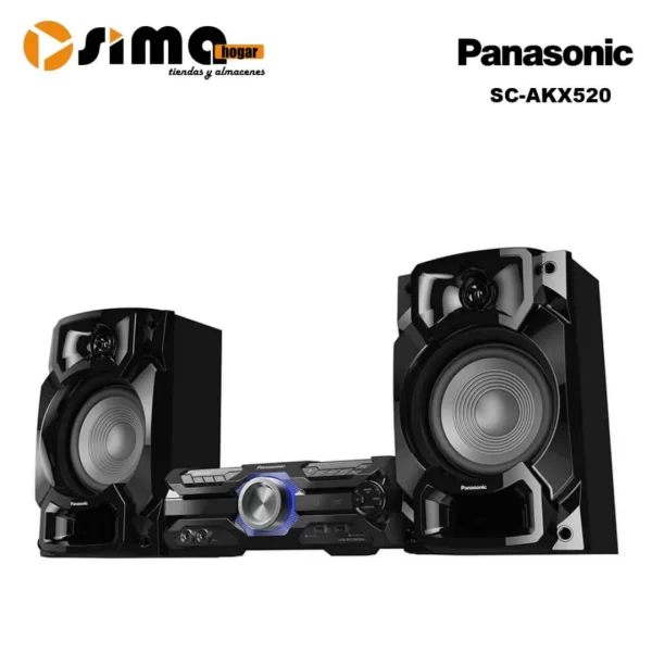 Panasonic SC-AKX520: Minicomponente Potente de 650W con Bluetooth - Imagen 3