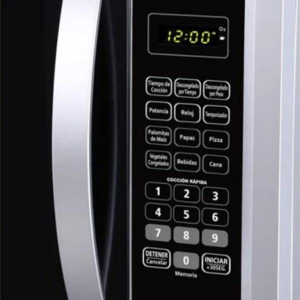 Horno Microondas Oster de 25L con Panel Digital y Acabado Silver - POGGM3901M - Imagen 4