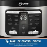 Multi-Olla Rápida Oster® Ovalada de 5.7L con Panel Digital - Acero (CKSTPCECOV57-053) - Imagen 9