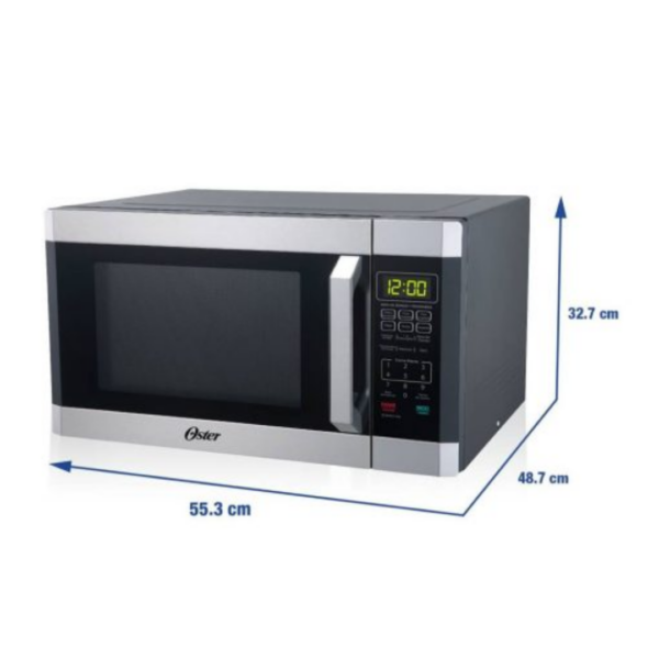 Horno Microondas Oster® de 45L con Panel Digital y Acabado Gris - POGYME1502G - Imagen 3