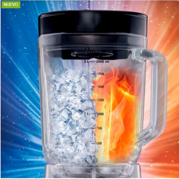 Licuadora Oster Xpert Serie BLST3AR2G - Vaso Vidrio Boroclass® de 2 Lts - Imagen 5
