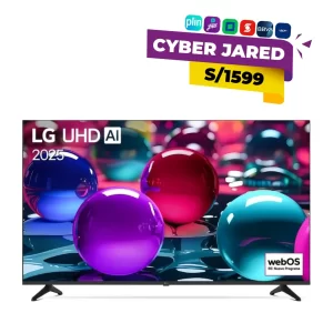 Televisor LG UHD AI 2025 de 65 pulgadas en oferta Cyber Jared