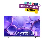 Televisor Samsung Crystal UHD de 75 pulgadas con oferta de Cyber Jared a 2189 soles.