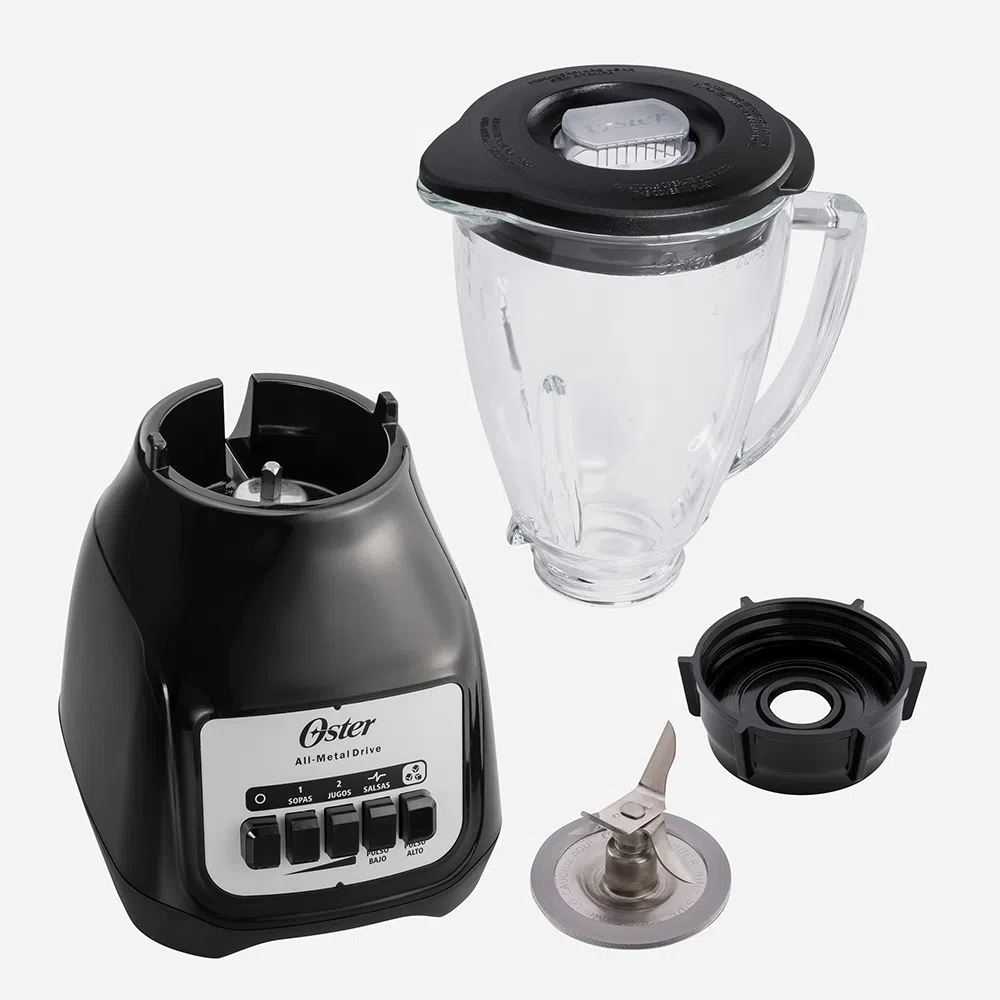 Licuadora Oster 2 velocidades vaso de vidrio BLSTKAGBPB Electrodomésticos Jared
