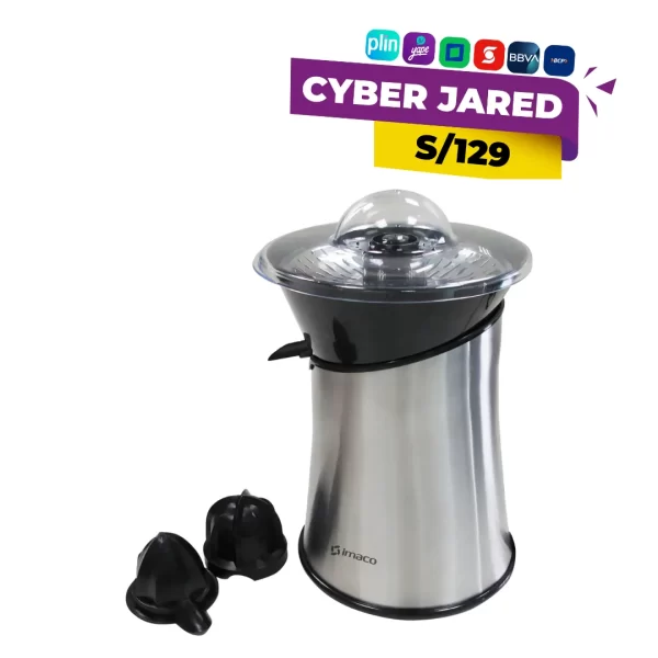 Exprimidor de cítricos IMACO acero inoxidable modelo CP85I para jugos frescos y naturales