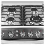 Cocina a Gas 24" Indurama de 4 Quemadores Florencia - Inoxidable - Imagen 2