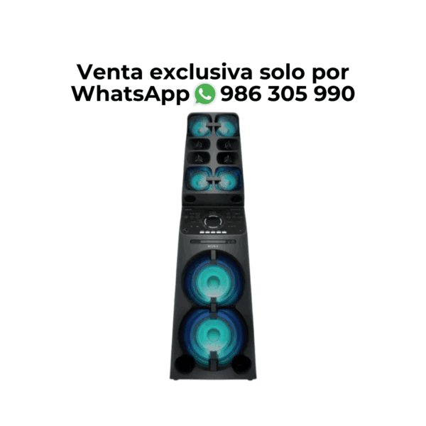 Sistema de Audio Sony MHC-V90DW con Bluetooth