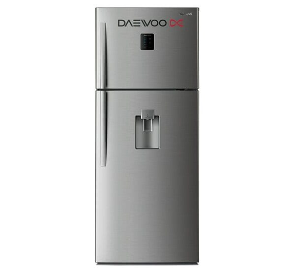 Refrigeradora Daewoo Jet black - 392 lt silver