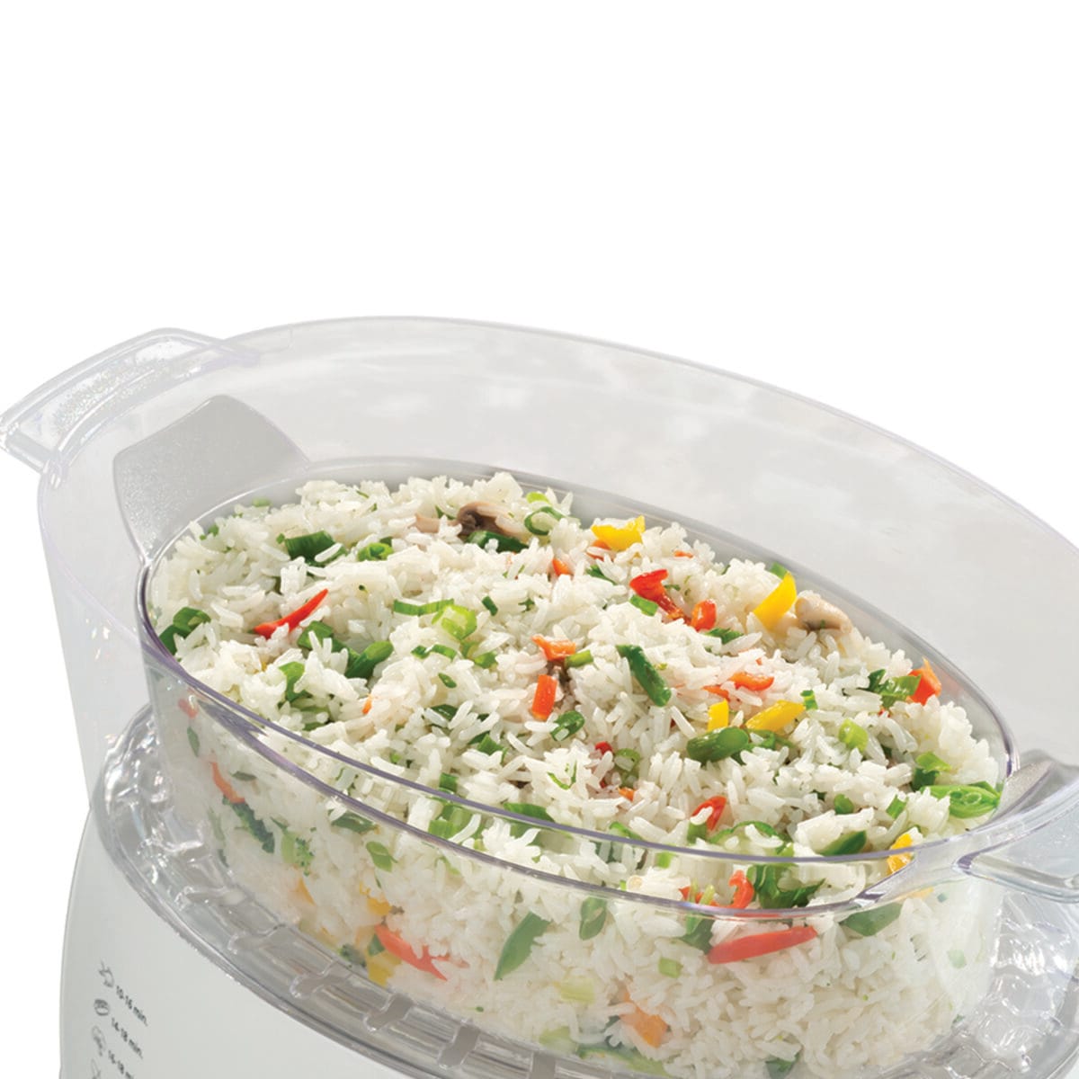 Vaporera De Alimentos Oster  Con 3 Bandejas Digital CKSTST7712-053 - Blanco - Imagen 3