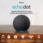 ALEXA 5 GENERACIÓN AMAZON ECHÓ DOT - Parlante Inteligente Alexa AMAZON echo dot B09B93ZD64 - Imagen 4