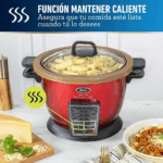 Arrocera Oster Multifunción Biocerámica Rojo CKSTRC9030R - Imagen 4