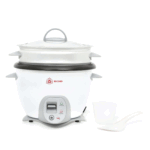 Olla Arrocera RECORD de 1.8 Litros con Funcion de Aderezo Blanco REC-CLOBLS100 - Imagen 5