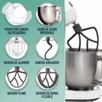 Batidora Planetaria Oster FPSTSMPL3W - Blanco - Imagen 6