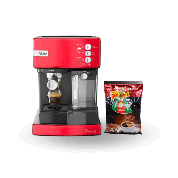 Cafetera automática PrimaLatte Oster 15 bares BVSTEM6603R - Sale en Combo