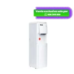 Dispensador de agua ILUMI CH-06 color blanco con salida de agua fría y caliente