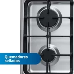 Cocina a Gas Indurama 4 Quemadores Coruña - Cromada - Imagen 2
