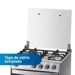 Cocina a Gas Indurama 4 Quemadores Coruña - Cromada - Imagen 4