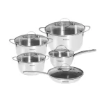 Combo:  Cocina de Inducción de 2 Hornillas + Juego de Ollas de Acero 10 Piezas - Imagen 2