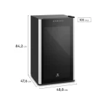 CERVECERA FRIGOBAR DE 96 LITROS ELECTROLUX CAPACIDAD DE 105 LATAS ERCV96W2MWB - Imagen 3