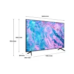 Televisor Samsung Smart TV 65" Crystal UHD 4K UN65CU7000GXPE - Imagen 2