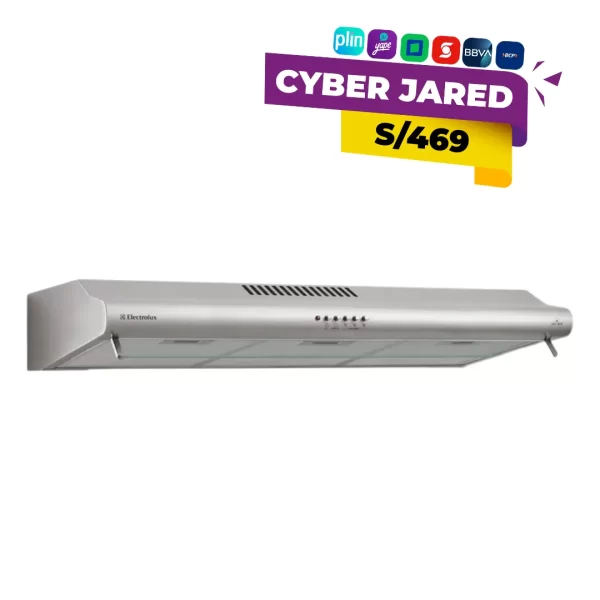 Campana empotrable eléctrica de 90 cm EJSE362TBIS con extracción potente e iluminación LED