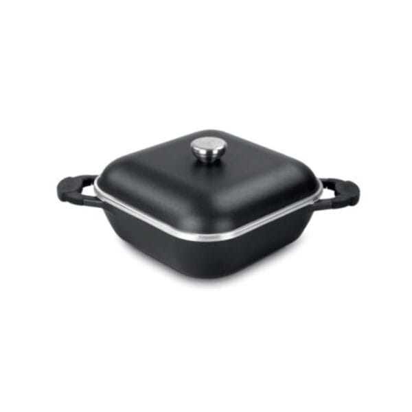 Olla Cuadrada Antiadherente de 28 cm FINEZZA FZ-1932WT