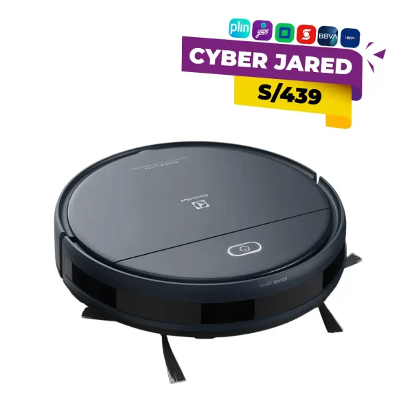 Aspiradora robot ELECTROLUX ERB40 4 en 1 con función de aspirar, barrer, trapear y fregar