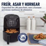 Freidora de aire Digital Oster de 1.8 Lts CKSTAF18D – Negro - Imagen 4