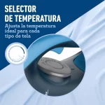 Plancha de Vapor OSTER Con Base de Cerámica Azul GCSTBS6052 - Imagen 7