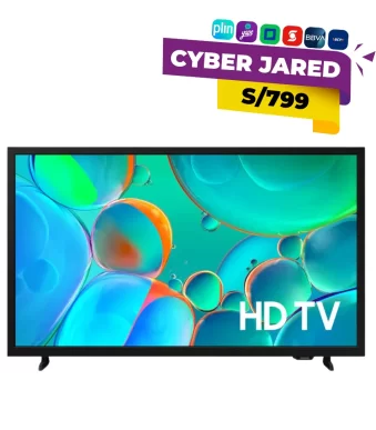 Televisor Samsung 32 pulgadas Smart TV H5000F Full HD con diseño compacto y elegante