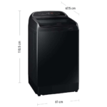 Lavadora Samsung Carga Superior 15 Kg WA15T5260BV– Negro - Imagen 2