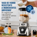 Licuadora OSTER de 2 Litros y 3 Velocidades con Vaso Blend N Go Xpert BLST3B-CPG - Imagen 3