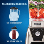 Licuadora OSTER de 2 Litros y 3 Velocidades con Vaso Blend N Go Xpert BLST3B-CPG - Imagen 4