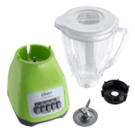 Combo Oster: Licuadora de 2 Velocidades con Vaso de Vidrio + Cuchilla Adicional - Imagen 5