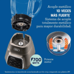 Licuadora Reversible de 1.5 Litros OSTER y 3 Velocidades BLSTPYG1312XBG-053 - Imagen 7