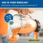 Licuadora Reversible de 1.5 Litros OSTER y 3 Velocidades BLSTPYG1312XBG-053 - Imagen 4