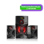 Parlante Micronics Sistema Multimedia 2.1. Olimpo Usb/sd