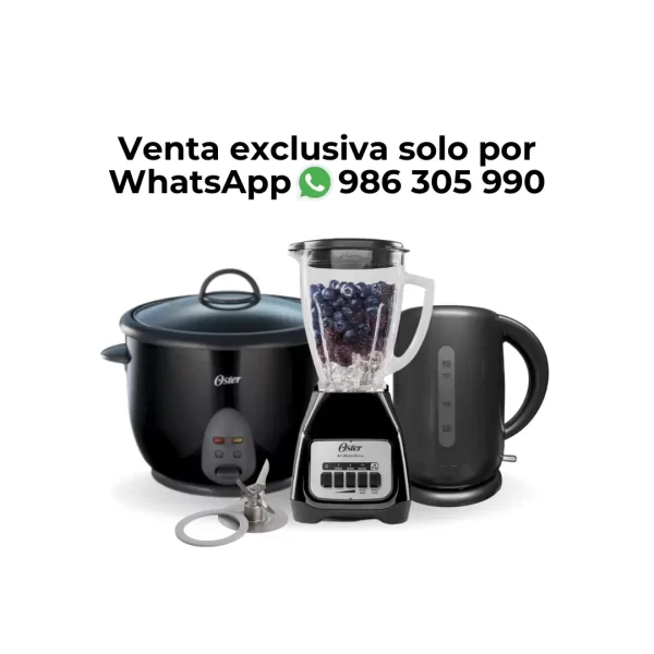 Cuatricombo Oster Licuadora + Arrocera + Hervidor + Cuchilla