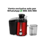 Extractor de Jugos Finezza FZ-6094EX – 500 watts – Rojo