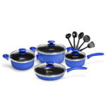 Ollas Antiadherente Finezza FZ-1658T 13 Piezas – Azul