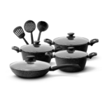 Ollas Antiadherente Ultragranito Finezza FZ-X1713M 11 Piezas