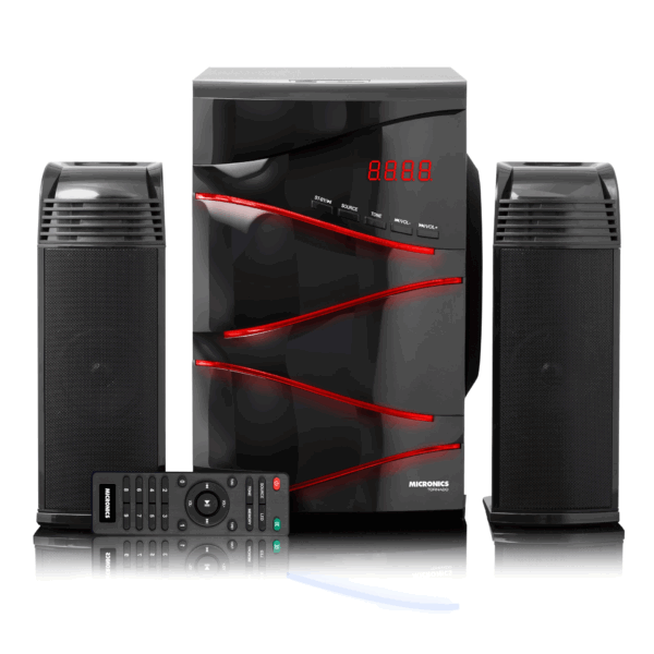 Parlante Micronics Sistema Multimedia 2.1. TORNADO USB/SD Bluetooth