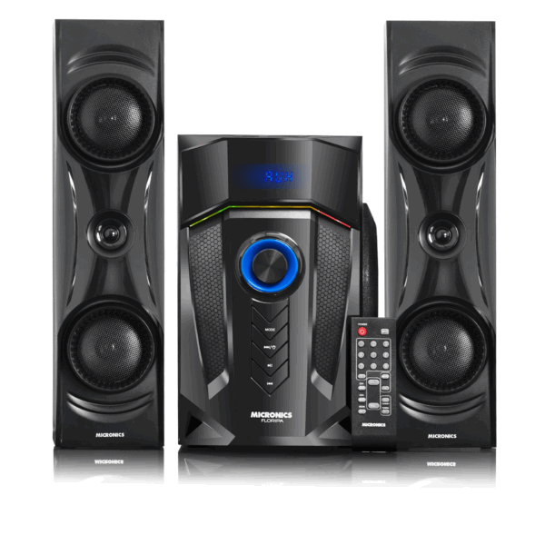 Parlante Micronics Sistema Multimedia 2.1. FLORIPA USB/SD Bluetooth