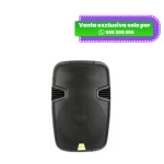 Parlante Activo Halion 15″ PHA-15MBK 2uhf Mic Bateria