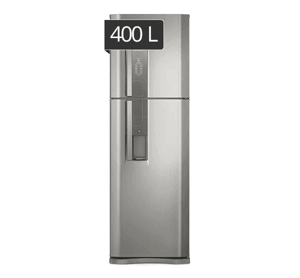 Refrigeradora Electrolux No Frost DW44S - Plateado