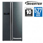 Refrigeradora Panasonic NR-BS58GV1BD No frost 527L - Plateado - Imagen 2
