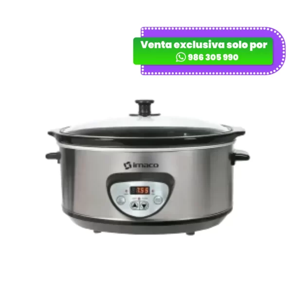 Olla de Cocción Lenta Imaco SLC065 C/ Acerado
