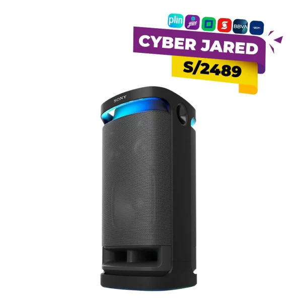 Parlante inalámbrico Sony SRS-XV900 con alta potencia y tecnología Mega Bass para graves profundos