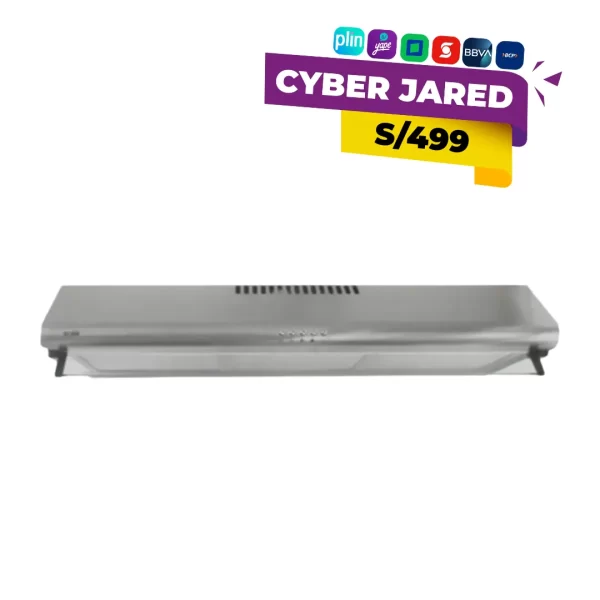 Campana extractora Sole 80 cm TURE20CO con extracción potente, iluminación LED y diseño moderno